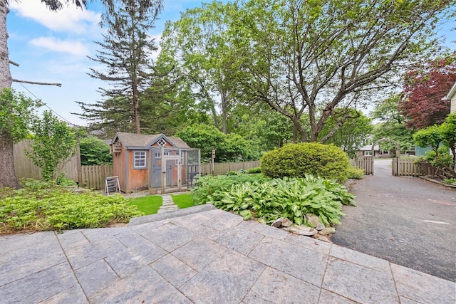 12 Hillside Ter, Amawalk, NY 10501 - view of patio with an outdoor structure