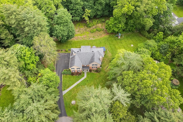 8 Upland Ct, South Salem, NY 10590 - aerial view of property and surrounding area