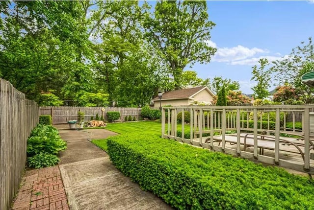 3226 165th St, Flushing, NY 11358 - view of fenced backyard