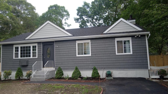 34 Park Ln, Medford, NY 11763 - view of single story home