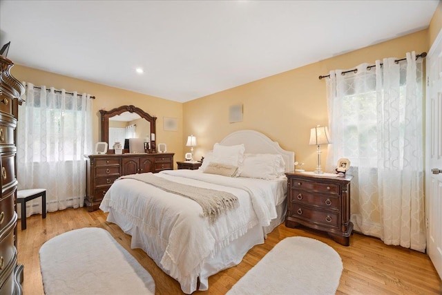 550 Saw Mill River Rd, Millwood, NY 10546 - bedroom featuring light wood-style floors and recessed lighting