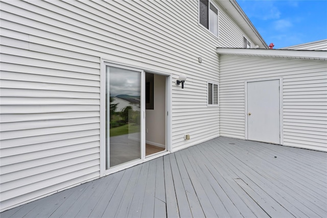 221 Tamerisk Ln, New Windsor, NY 12553 - view of wooden deck