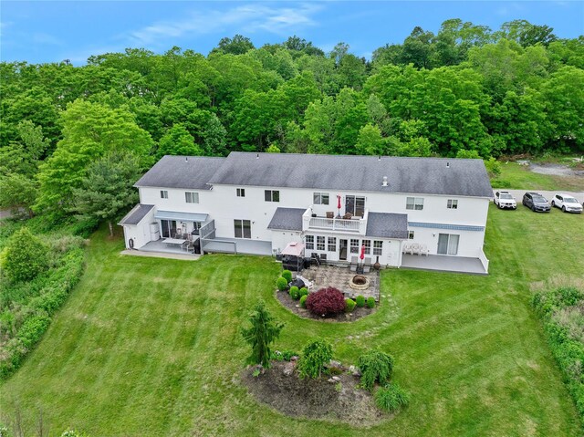 221 Tamerisk Ln, New Windsor, NY 12553 - aerial view of property and surrounding area