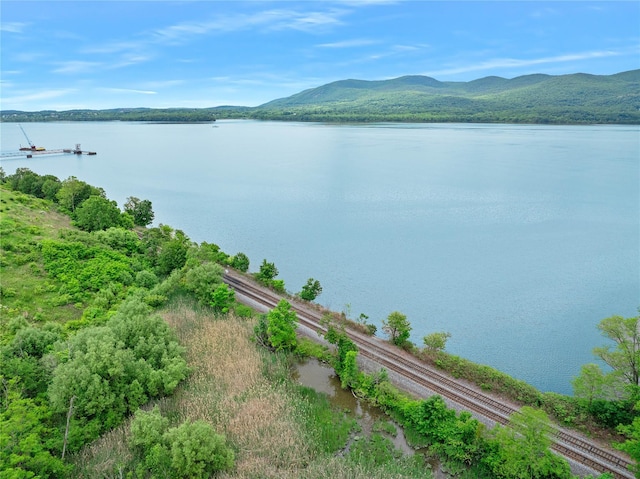 221 Tamerisk Ln, New Windsor, NY 12553 - water view featuring a mountain backdrop