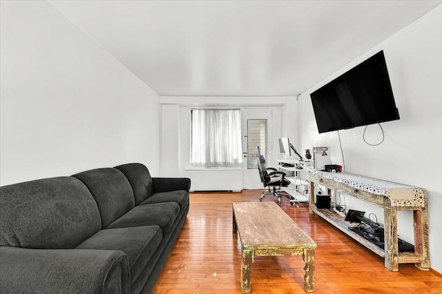 4705 Henry Hudson Pkwy W Unit 7F, Bronx, NY 10471 - living room featuring light wood-style flooring
