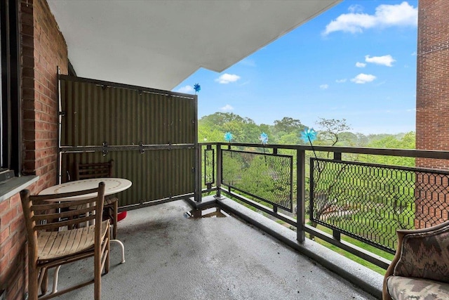 4705 Henry Hudson Pkwy W Unit 7F, Bronx, NY 10471 - view of balcony