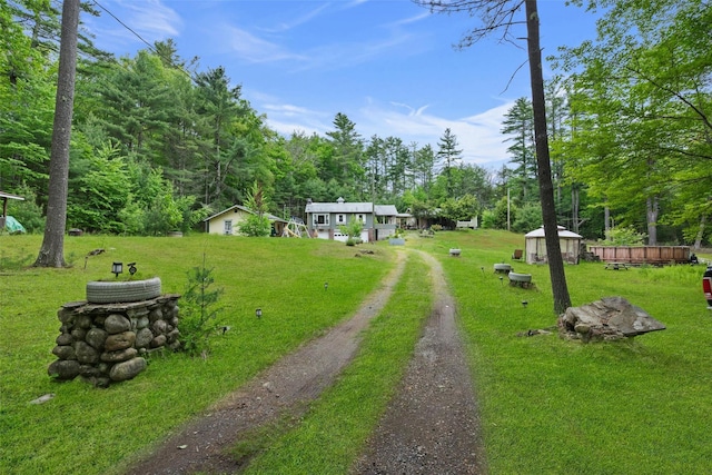 11 Waldweg Dr, Sparrowbush, NY 12780 - view of community with a yard and driveway