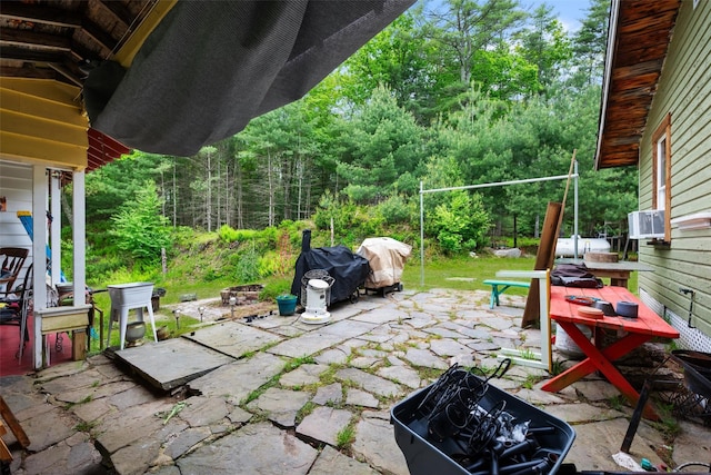 11 Waldweg Dr, Sparrowbush, NY 12780 - view of patio / terrace featuring area for grilling and cooling unit