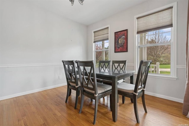 55 Hamptons Court Dr E Unit 55, Eastport, NY 11941 - dining space featuring wood finished floors and baseboards