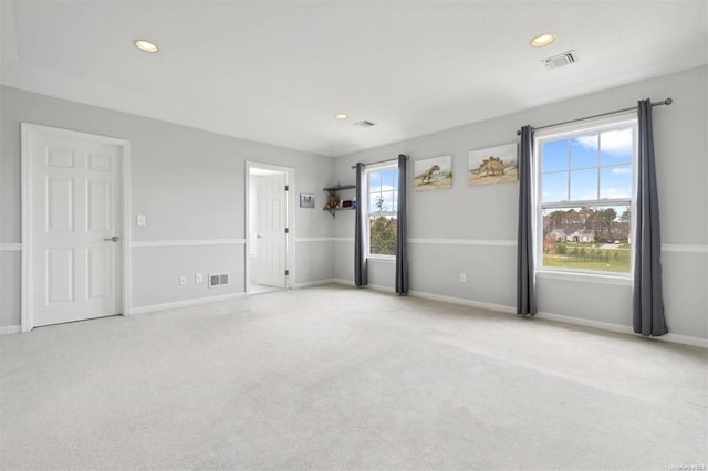 55 Hamptons Court Dr E Unit 55, Eastport, NY 11941 - carpeted empty room featuring recessed lighting and baseboards
