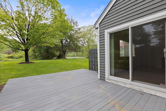 19 Cushing Grn S, Pawling, NY 12564 - wooden deck with a lawn