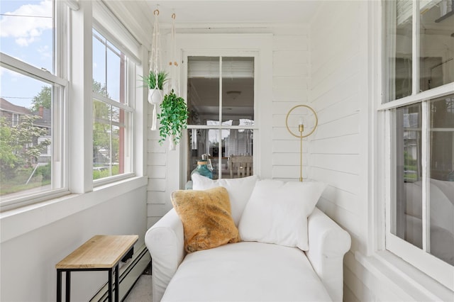 28 Shore Rd, Babylon, NY 11702 - view of sunroom / solarium
