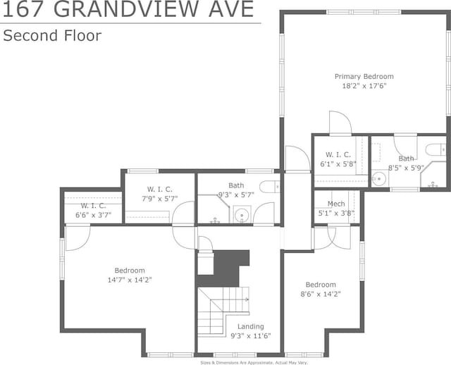167 Grandview Ave, Nanuet, NY 10954 - view of room layout