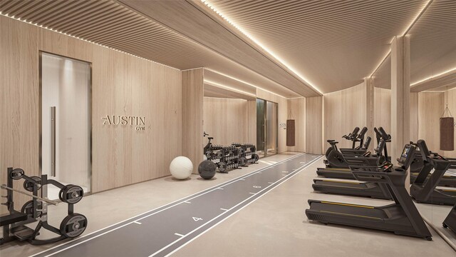 78-29 Austin St Unit Th1, Forest Hills, NY 11375 - view of exercise room