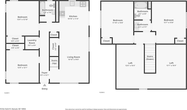 10 De Clark Pl, Nanuet, NY 10954 - view of room layout