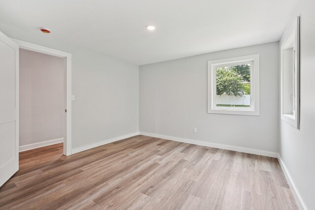10 De Clark Pl, Nanuet, NY 10954 - empty room featuring light wood-style floors and recessed lighting