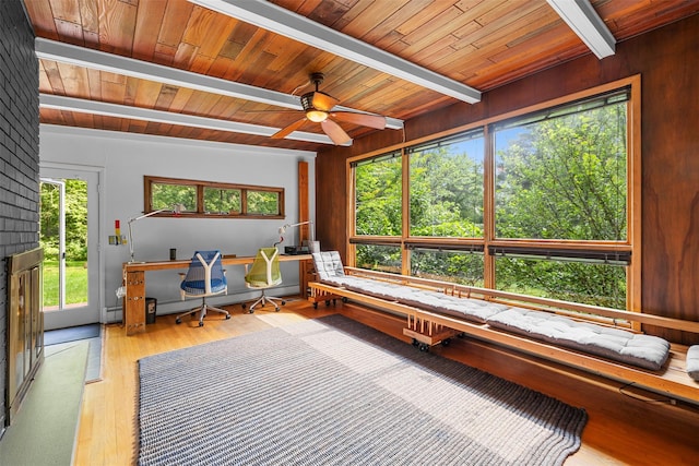 15 Relyea Ter, Wappingers Falls, NY 12590 - sunroom / solarium with beam ceiling and plenty of natural light