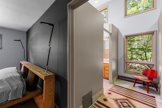 15 Relyea Ter, Wappingers Falls, NY 12590 - bedroom with connected bathroom and baseboards