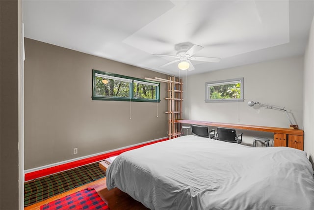 15 Relyea Ter, Wappingers Falls, NY 12590 - bedroom with ceiling fan and wood finished floors
