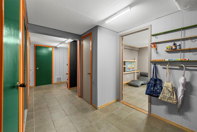 15 Relyea Ter, Wappingers Falls, NY 12590 - hallway with baseboards and tile patterned floors
