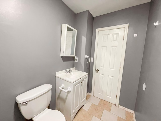 94 Highland Ave, Woodridge, NY 12789 - bathroom with vanity, toilet, and baseboards