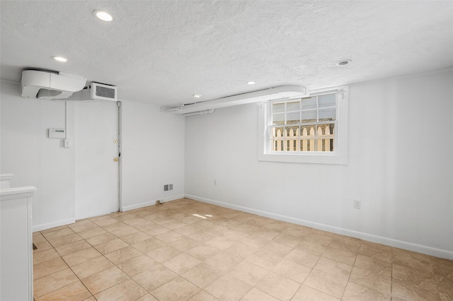4 Senate Pl, Larchmont, NY 10538 - finished basement with a textured ceiling and recessed lighting