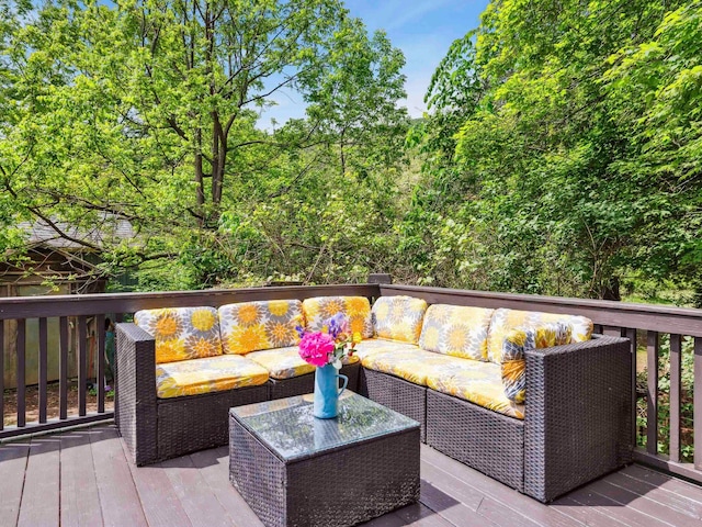 5221-5223 Rte 28, Mount Tremper, NY 12457 - wooden terrace featuring an outdoor hangout area