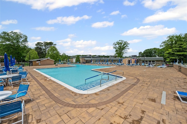 28 Trent Ct Unit B, Ridge, NY 11961 - community pool with a patio