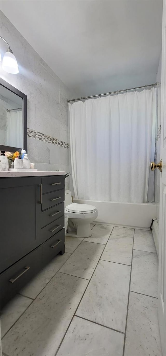 238 Adams St, Deer Park, NY 11729 - bathroom featuring vanity and shower / tub combo