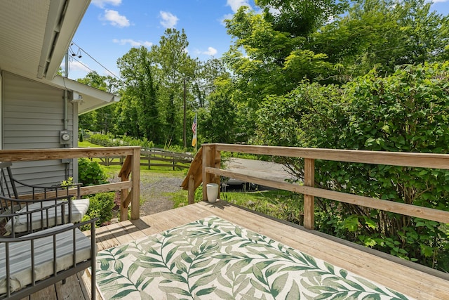 10 Hy Vue Ter, Cold Spring, NY 10516 - view of wooden deck