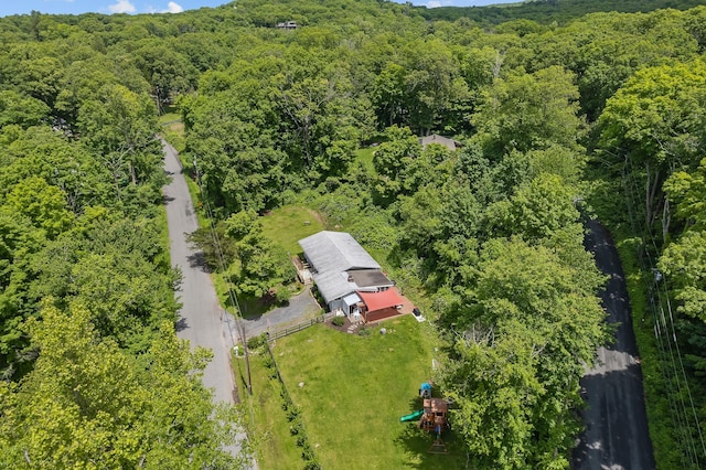 10 Hy Vue Ter, Cold Spring, NY 10516 - aerial view of a heavily wooded area