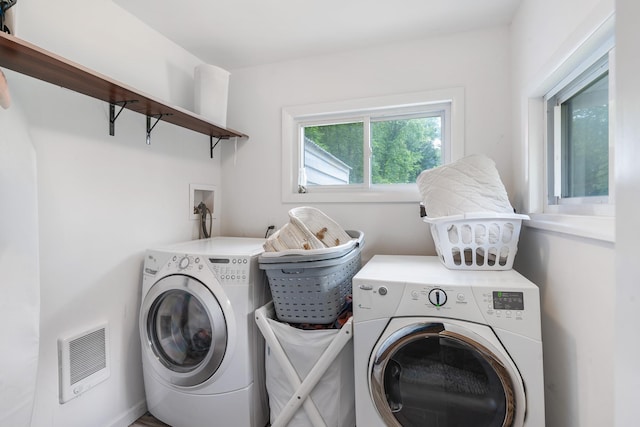 10 Hy Vue Ter, Cold Spring, NY 10516 - laundry area with independent washer and dryer and heating unit