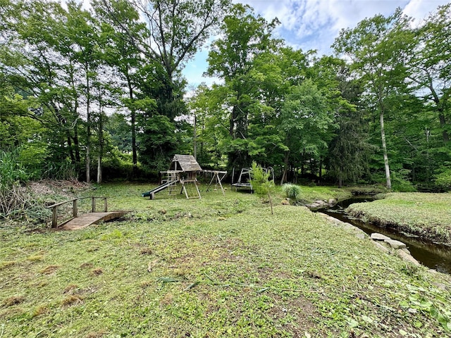 210A Seven Bridges Rd, Mount Kisco, NY 10549 - view of yard featuring a playground