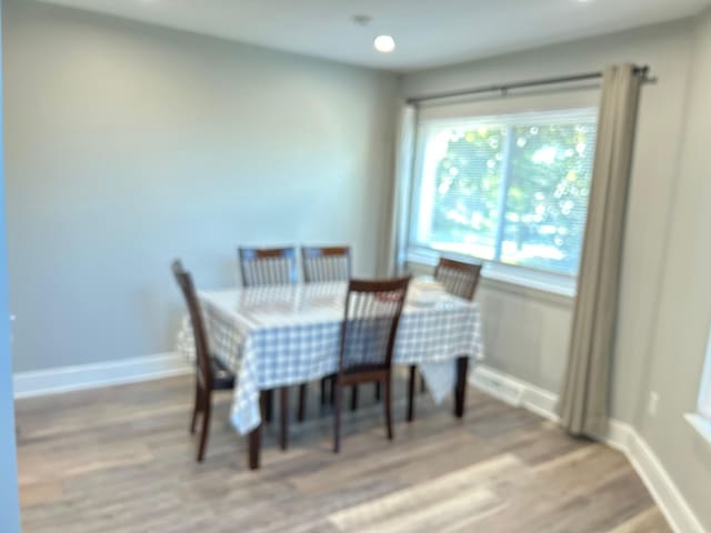 38 Tulip Ct, Nanuet, NY 10954 - dining area with light wood-type flooring and baseboards