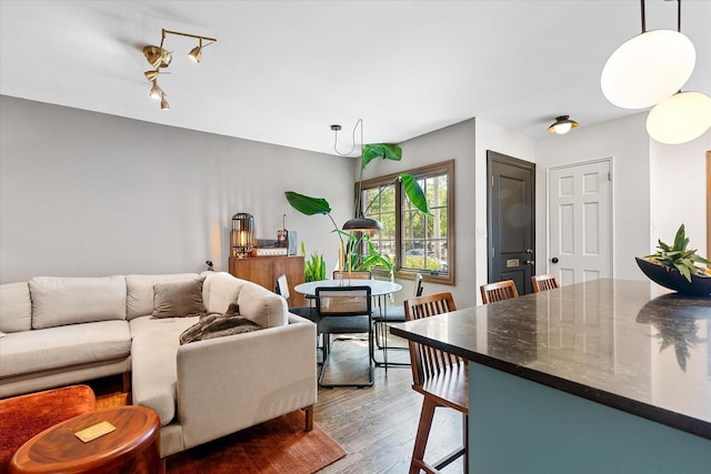 209 Onderdonk Ave, Ridgewood, NY 11385 - living room with wood finished floors