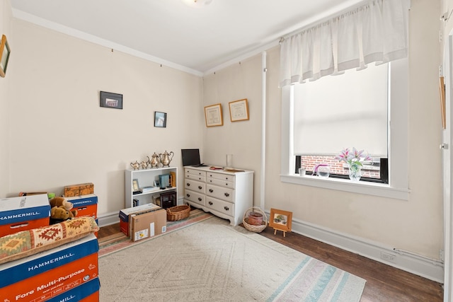 33-21 82nd St Unit 51, Jackson Heights, NY 11372 - bedroom with wood finished floors and baseboards