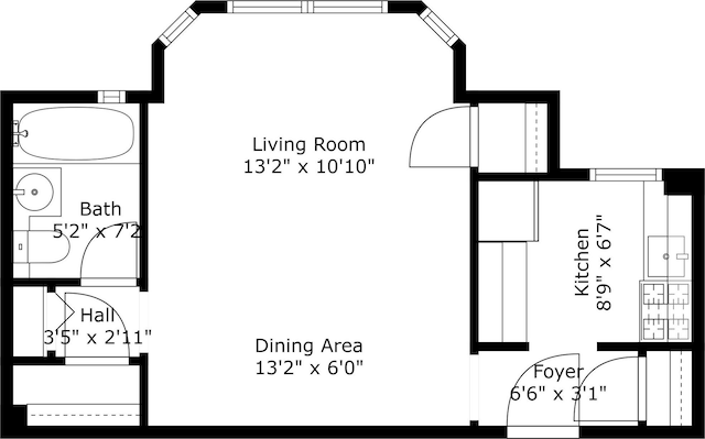 34-21 78th St Unit 1H, Jackson Heights, NY 11372 - floor plan / room layout