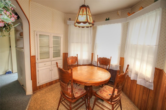 115-31 237th St, Elmont, NY 11003 - dining area featuring wallpapered walls and healthy amount of natural light