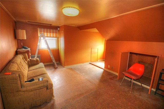 115-31 237th St, Elmont, NY 11003 - sitting room with radiator and baseboards
