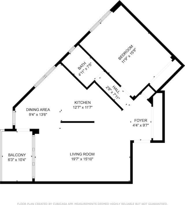 86-16 60th Ave Unit 5K, Elmhurst, NY 11373 - home floor plan