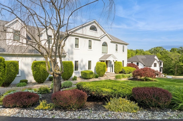 61 Sherwood Hts, Wappingers Falls, NY 12590 - view of front of home featuring stucco siding