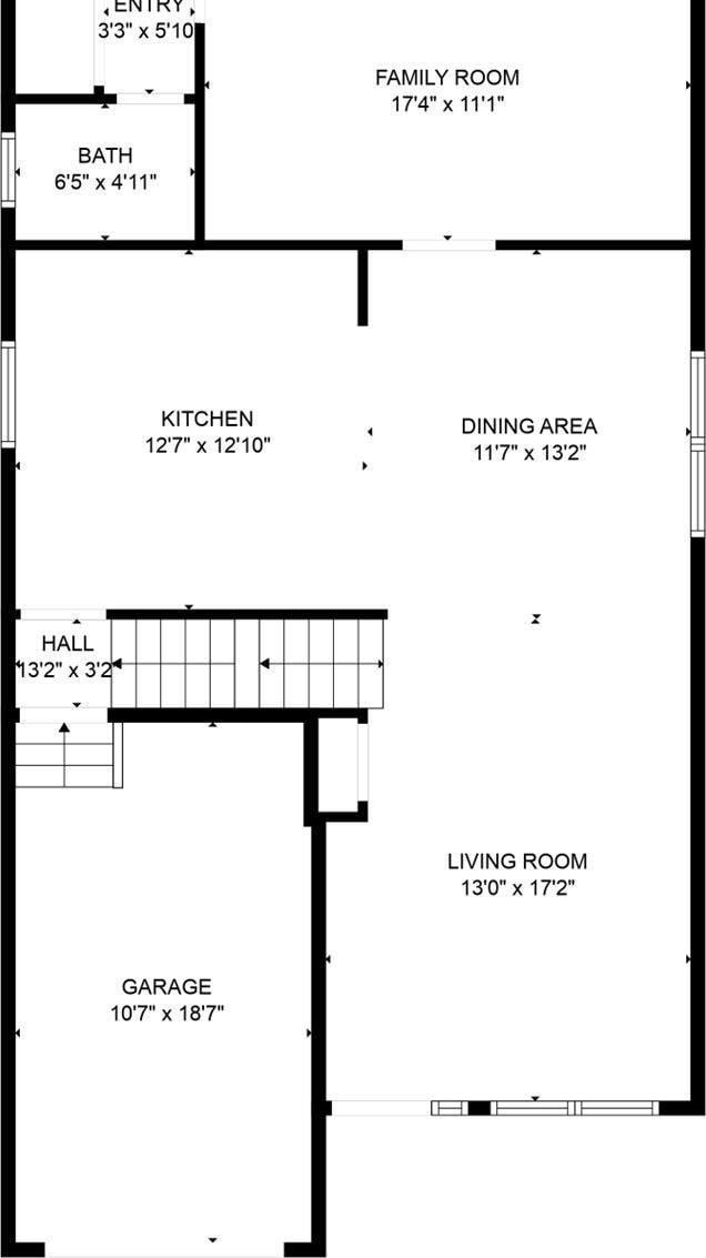 1850 Voshage St, Baldwin, NY 11510 - property floor plan