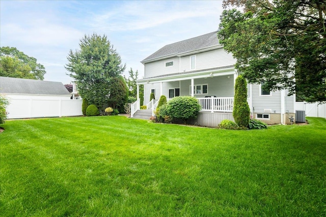 1360 Powell Ave, Merrick, NY 11566 - back of property featuring covered porch