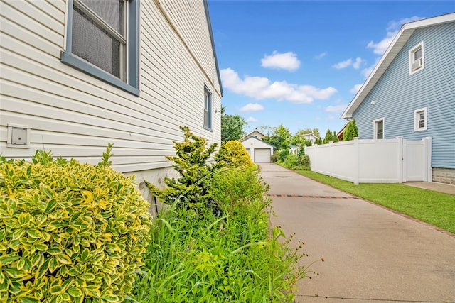23 Lenox Pl, Freeport, NY 11520 - view of side of home with an outdoor structure