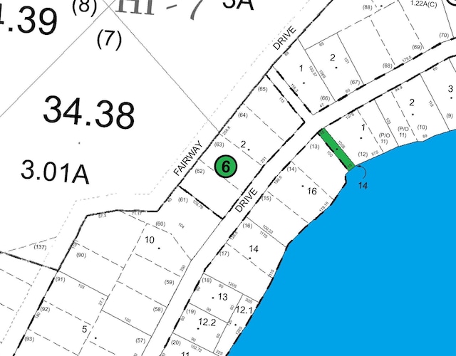 16 Fairway Dr, Eldred, NY 12743 - map of parcels