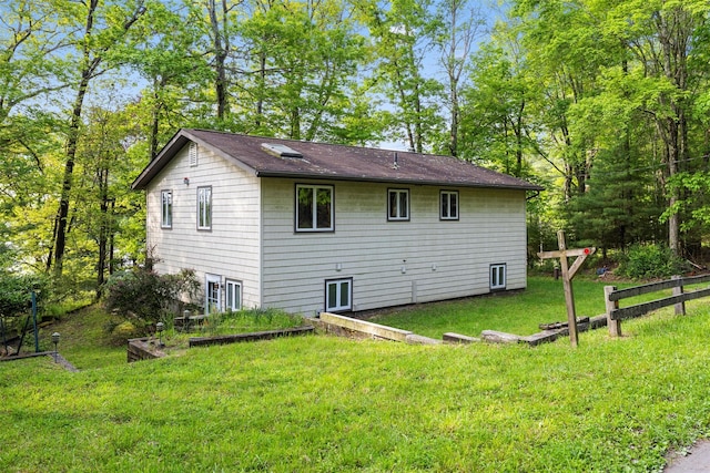 16 Fairway Dr, Eldred, NY 12743 - back of house with a yard