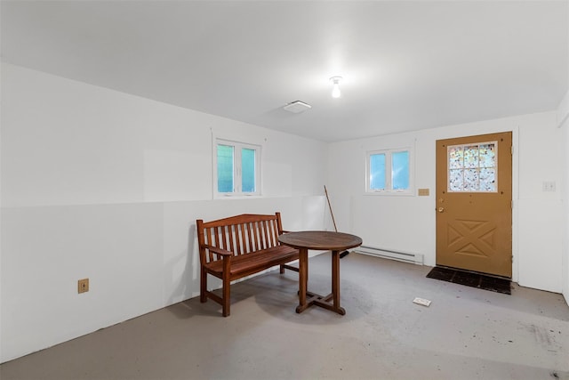 16 Fairway Dr, Eldred, NY 12743 - below grade area with a baseboard radiator