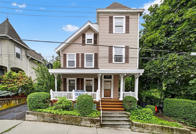 108 Union Ave, Peekskill, NY 10566 - view of front facade with a porch