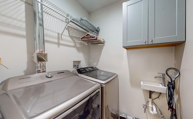 7 Didio Ln, Montgomery, NY 12549 - washroom featuring washer and clothes dryer and cabinet space