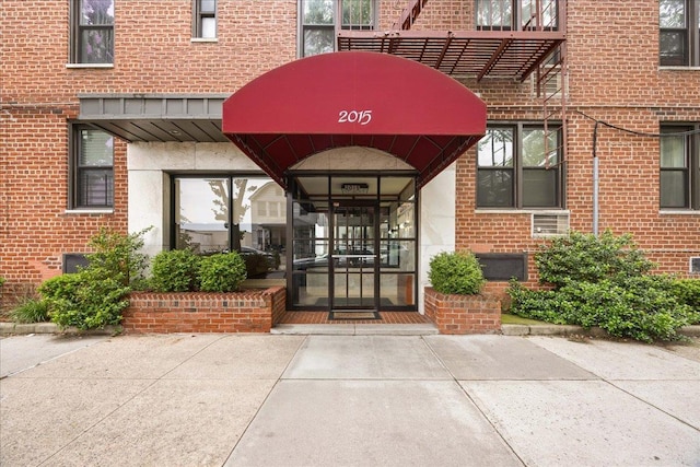 2015 St Paul Ave Unit 3G, Bronx, NY 10461 - property entrance featuring brick siding